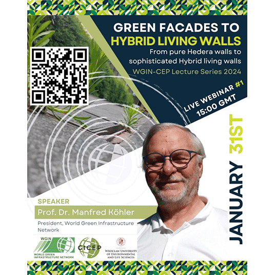 From Pure Hedera Walls to Sophisticated Hybrid Living Walls: A Journey through Green Facades